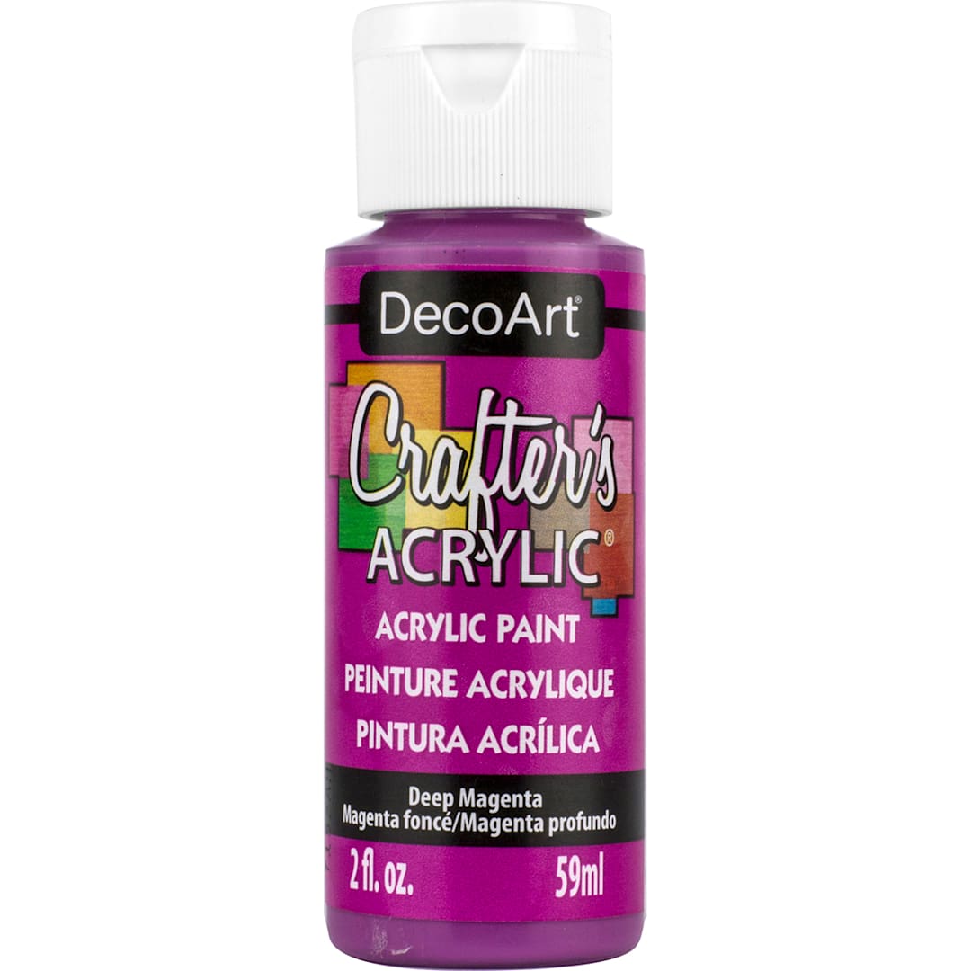 Open in modal - Crafter's Acrylic Paint Deep Magenta