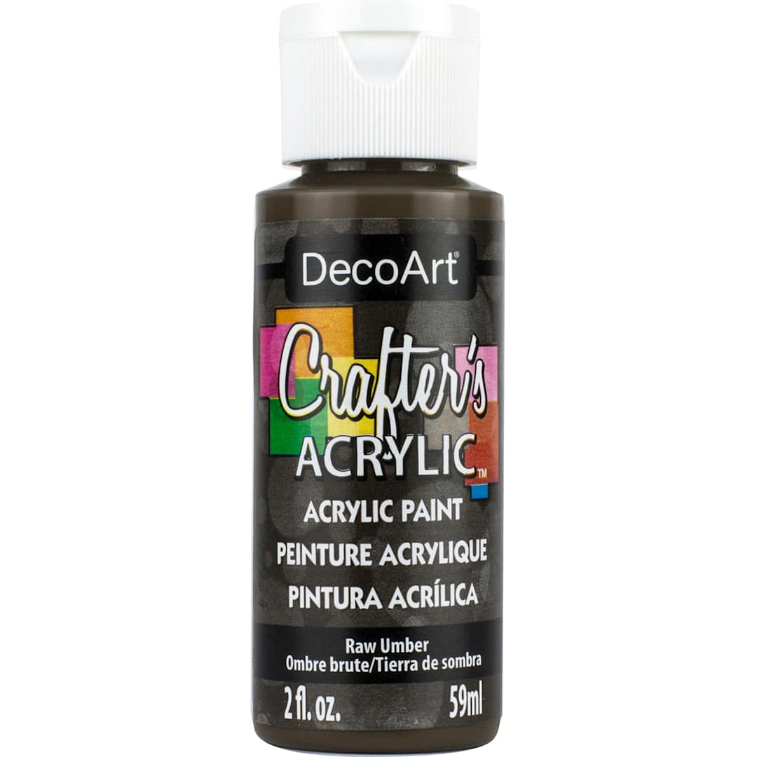 Open in modal - Crafter's Acrylic Paint Raw Umber