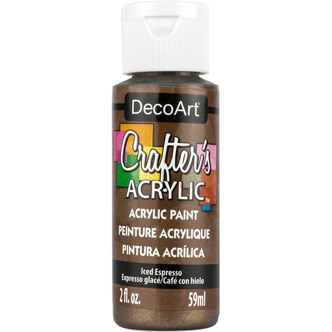 Open in modal - Crafter's Acrylic Paint Iced Espresso