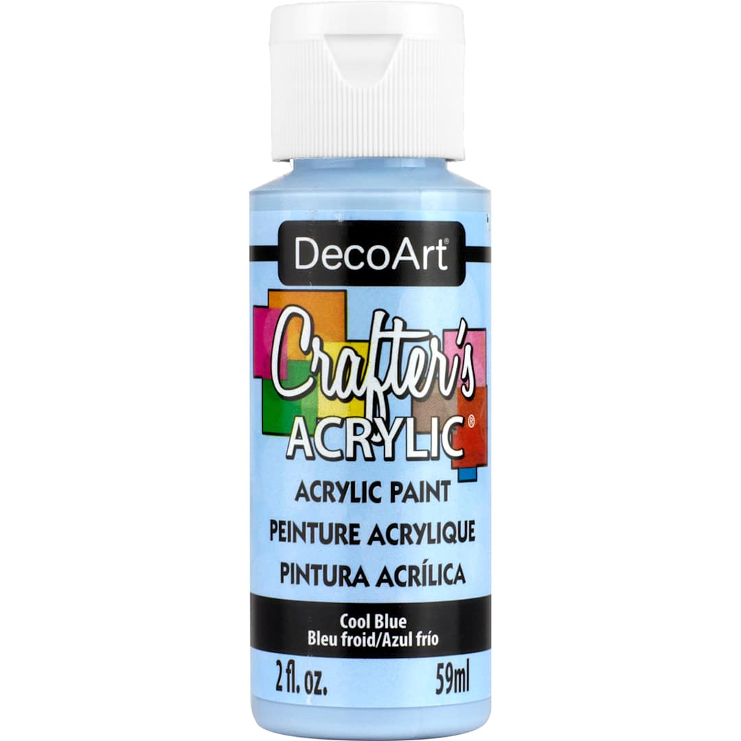 Open in modal - Crafter's Acrylic Paint Cool Blue