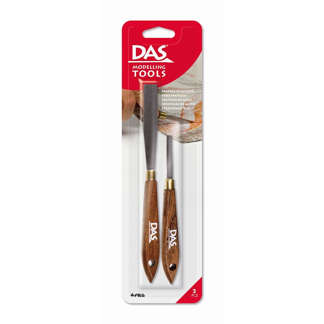 Open in modal - DAS Steel Spatulas 2-Piece Set