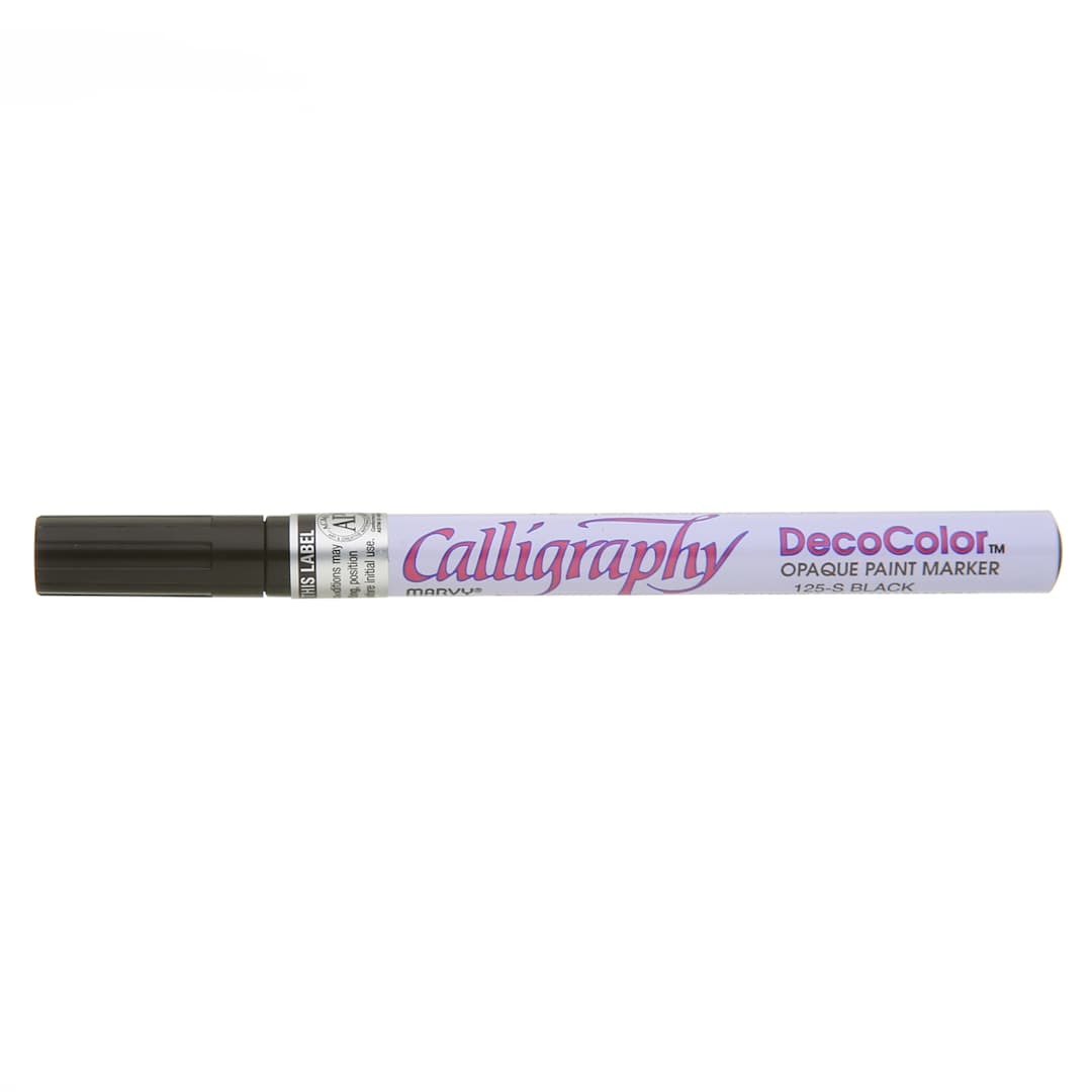 Open in modal - DecoColor Calligraphy Paint Marker Black