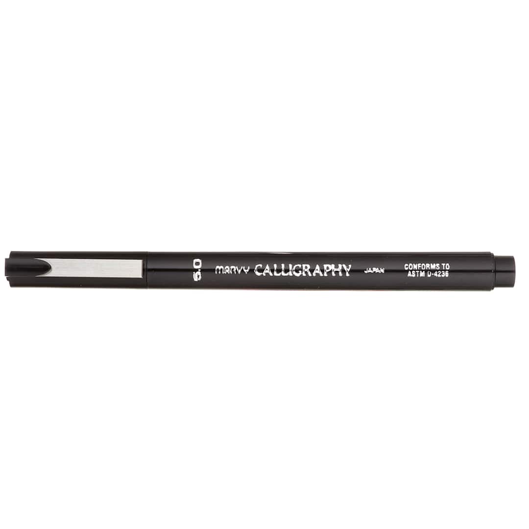 Open in modal - Marvy Calligraphy Pen Black