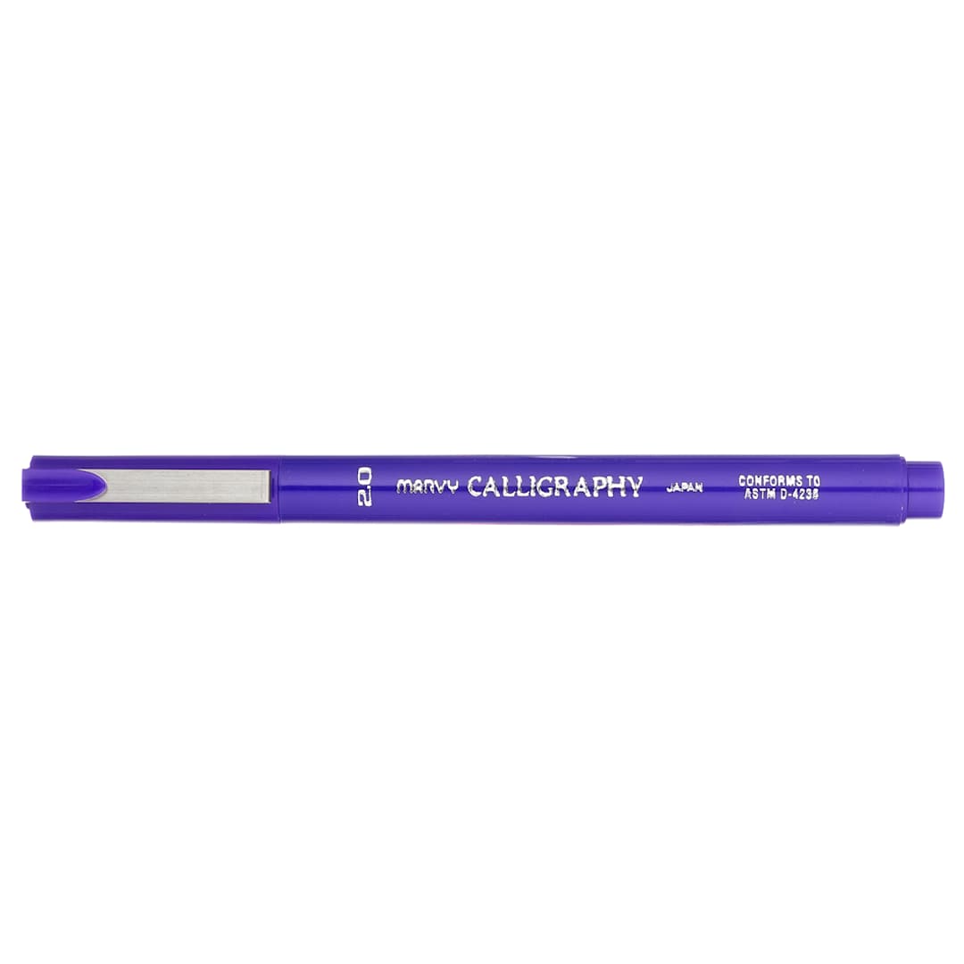 Open in modal - Marvy Calligraphy Pen Violet