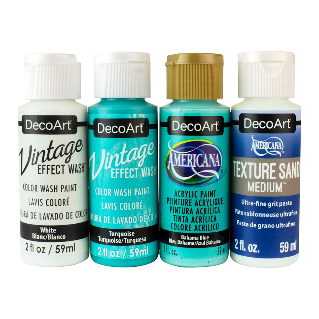 Open in modal - Designer Finishes Kits 4-Piece Salt Wash Beach Kit