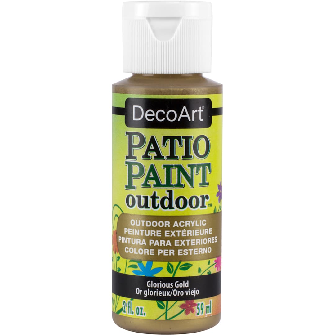 Open in modal - Patio Paint Glorious Gold - 2 oz. Bottle