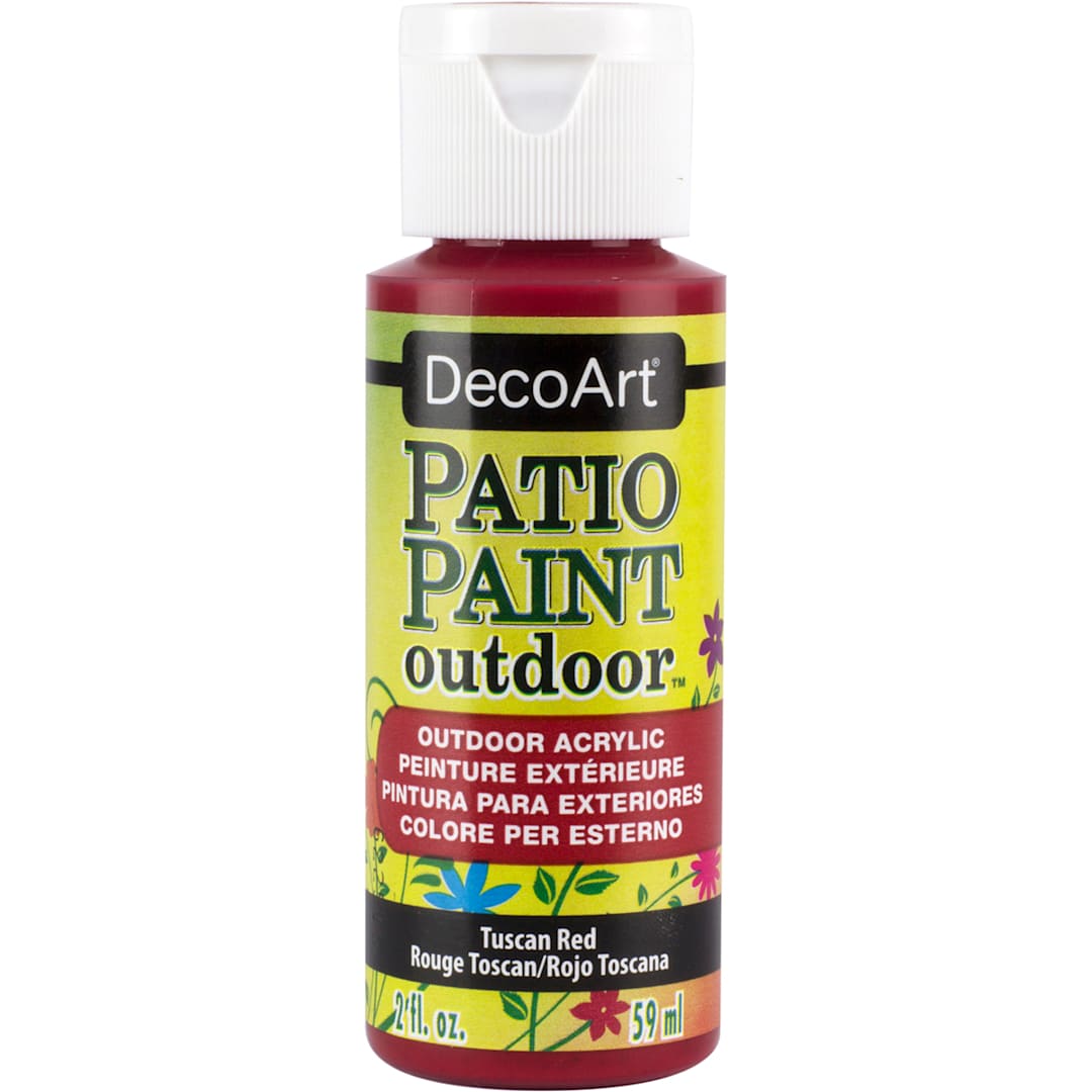 Open in modal - Patio Paint Tuscan Red - 2 oz. Bottle