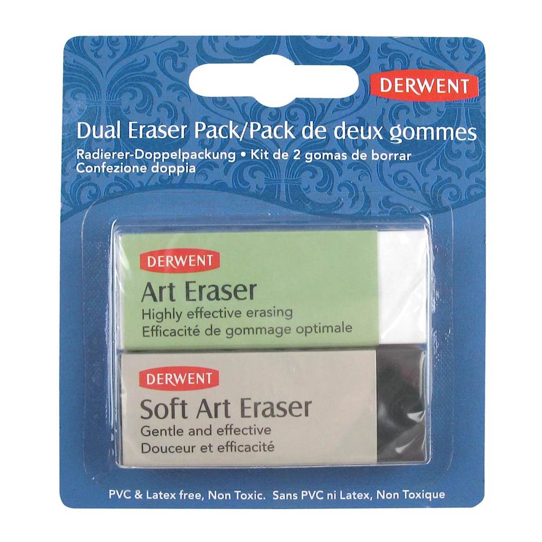 Open in modal - Dual Eraser Pack 2 Pencil Friendly Erasers - Peggable