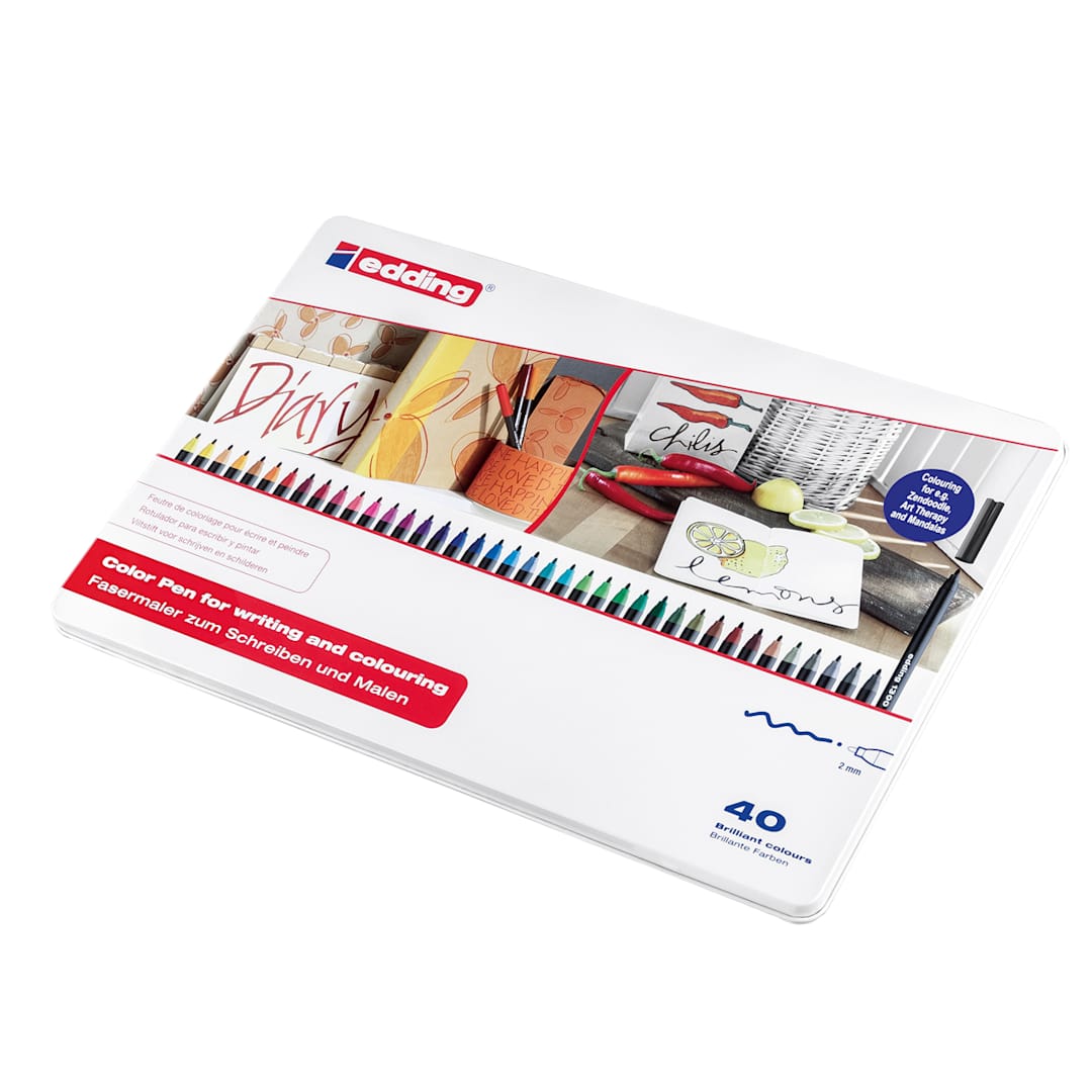 Open in modal - 1301 Fiber Pen Set 40-Pen Set