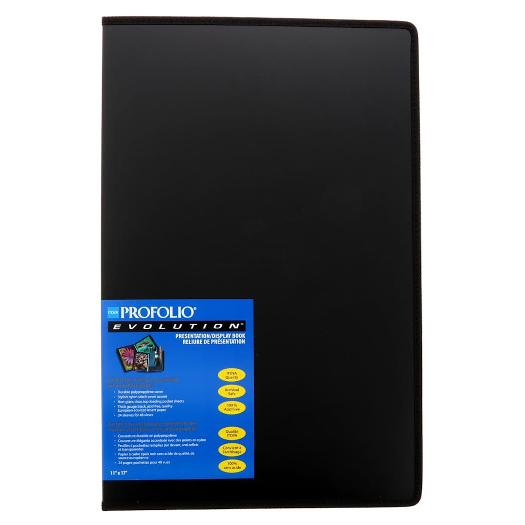 Open in modal - Art ProFolio Evolution Presentation & Display Books 11" x 17"