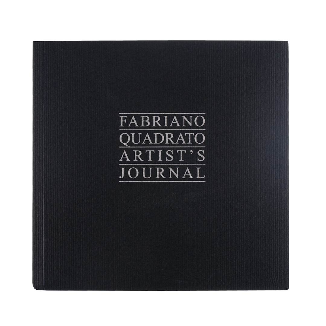 Open in modal - Fabriano Quadratto Artist Journal, 96 4-Color Sheets, 90 gsm, 6 in x 6 in