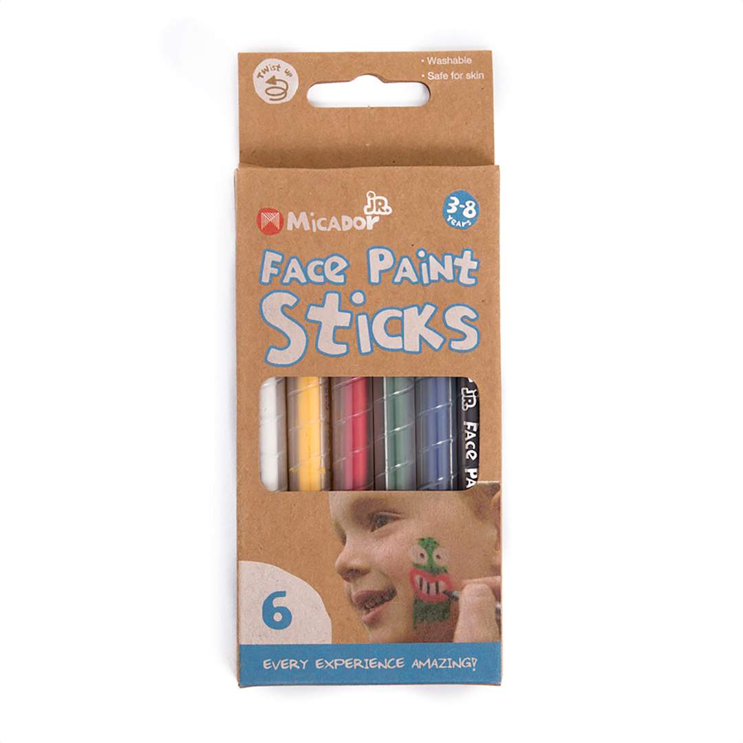 Open in modal - Face Paint Sticks Set 6-Color Set