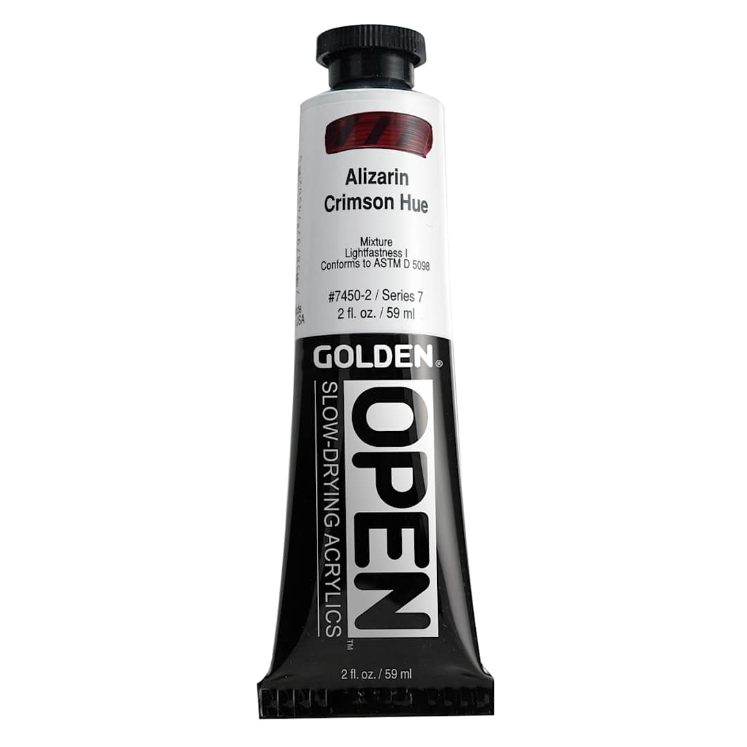 Open in modal - OPEN Acrylic Colors Alizarin Crimson Hue