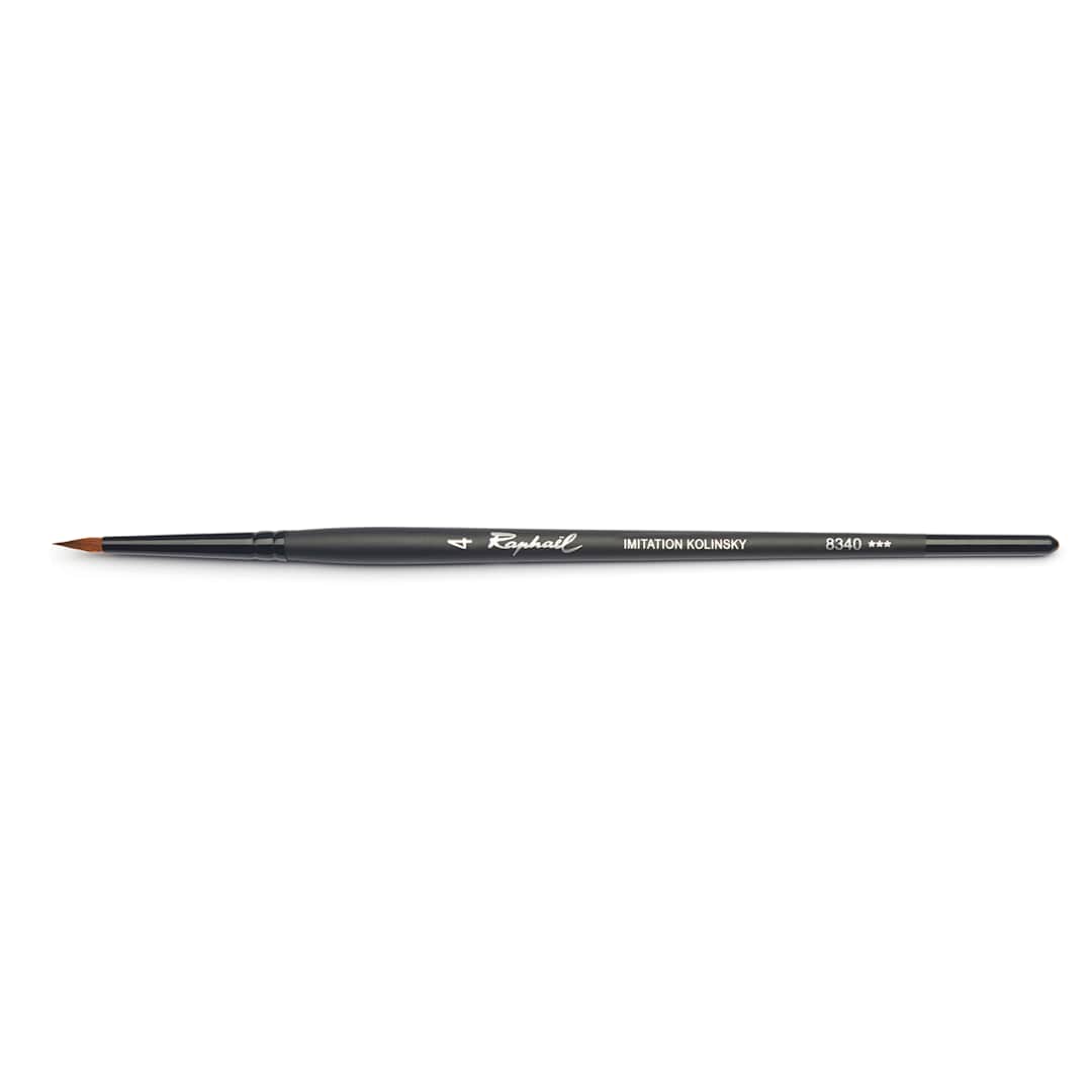 Open in modal - Raphael Stradivarius Synthetic Kolinsky Watercolor Brush, Spotter, 4