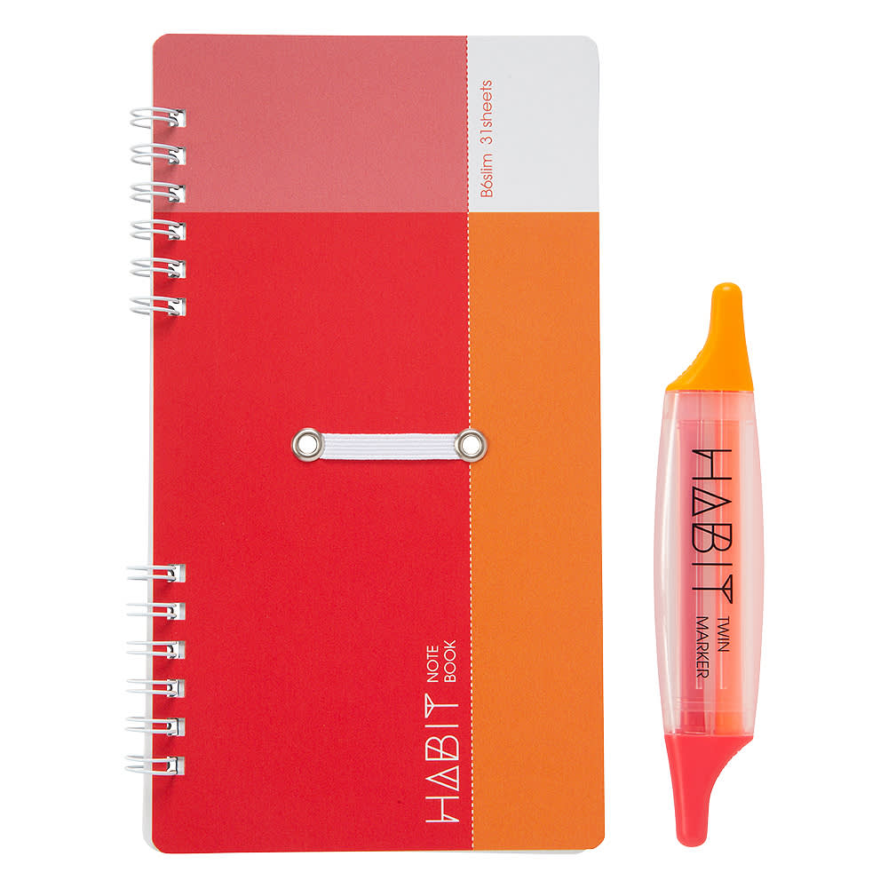 Open in modal - Nakabayashi Notebook 3.94" x 7.17" (B6 Slim) - Purple