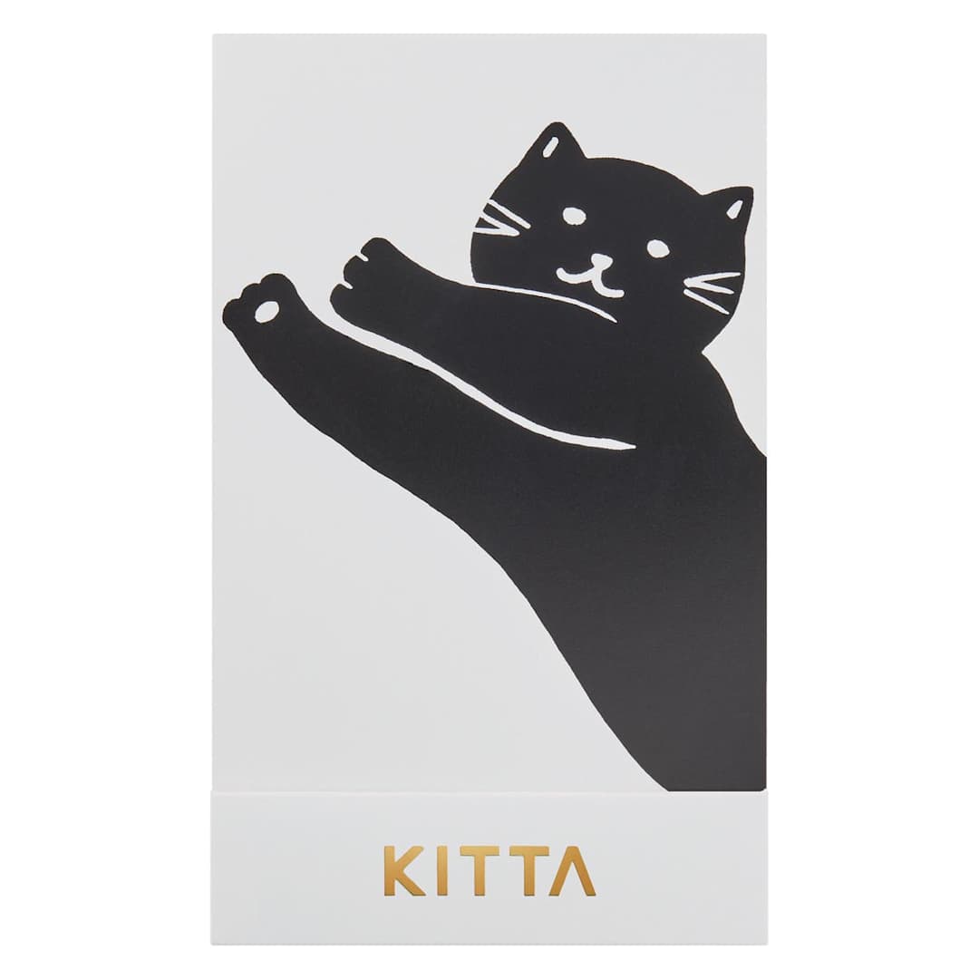 Open in modal - KITTA Compact Washi Tape and Sticker Sets KITTA Basic - Cat