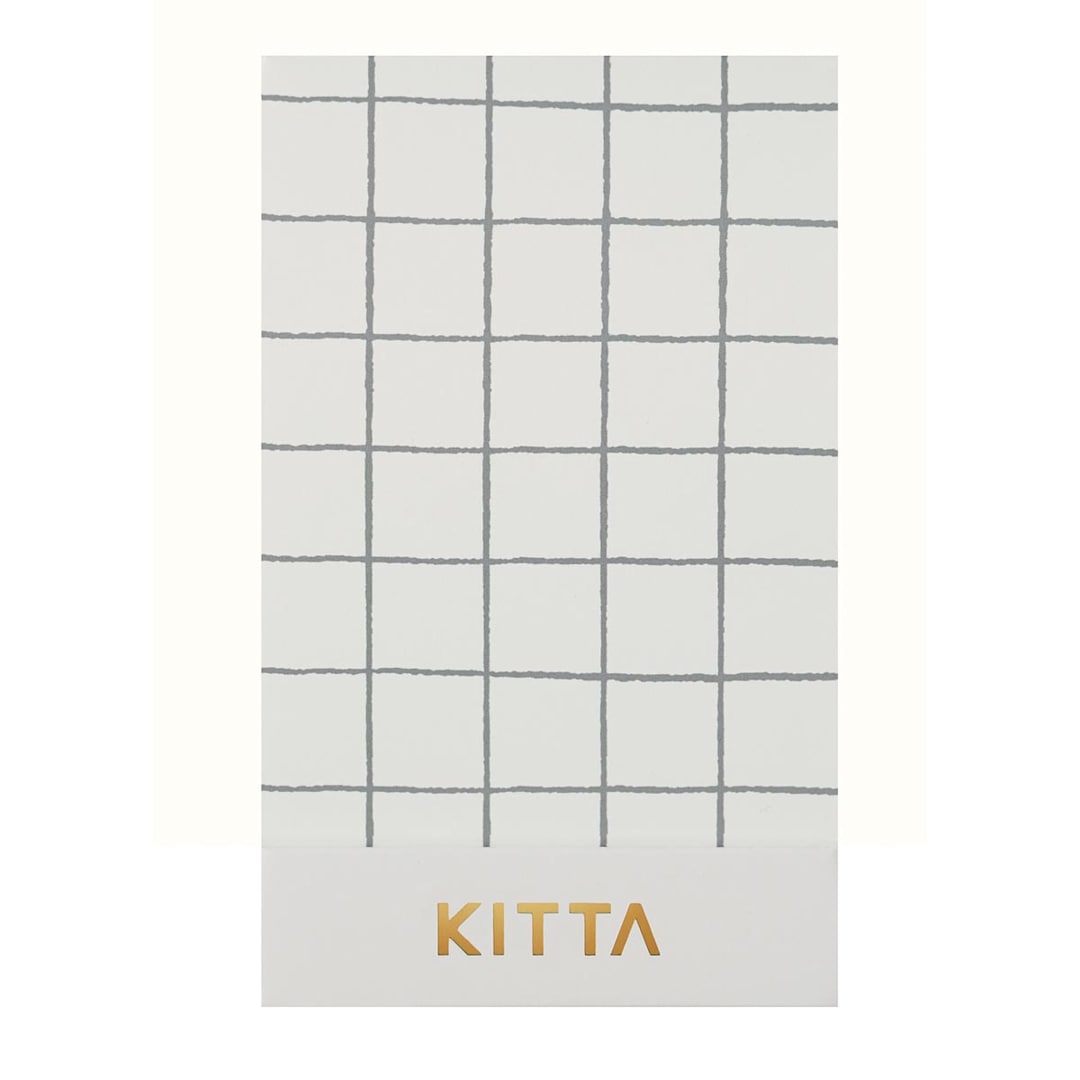 Open in modal - KITTA Compact Washi Tape and Sticker Sets KITTA Basic - Linen