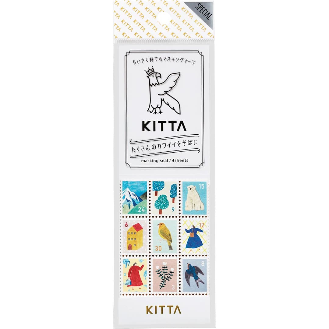 Open in modal - KITTA Compact Washi Tape and Sticker Sets KITTA Special Collection