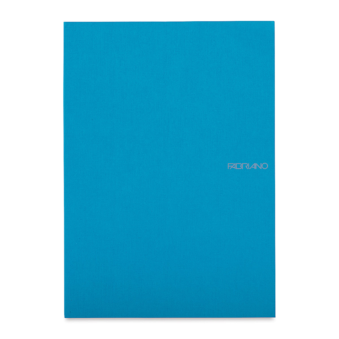 Open in modal - Fabriano EcoQua Notebook - 11.7" x 8.25", Dot, Gluebound, Aqua - front cover