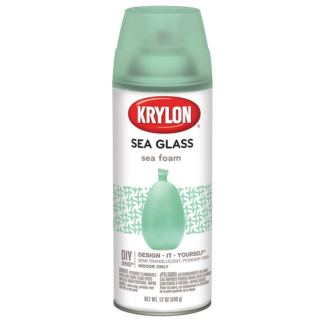 Open in modal - Krylon Sea Glass Spray Can, Sea Foam, 12 oz