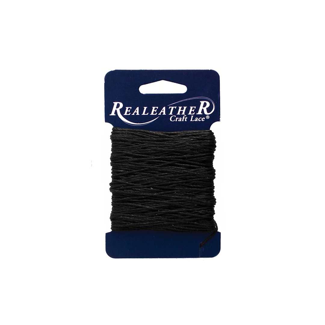 Open in modal - Waxed Thread Black - 25 yds. - Peggable
