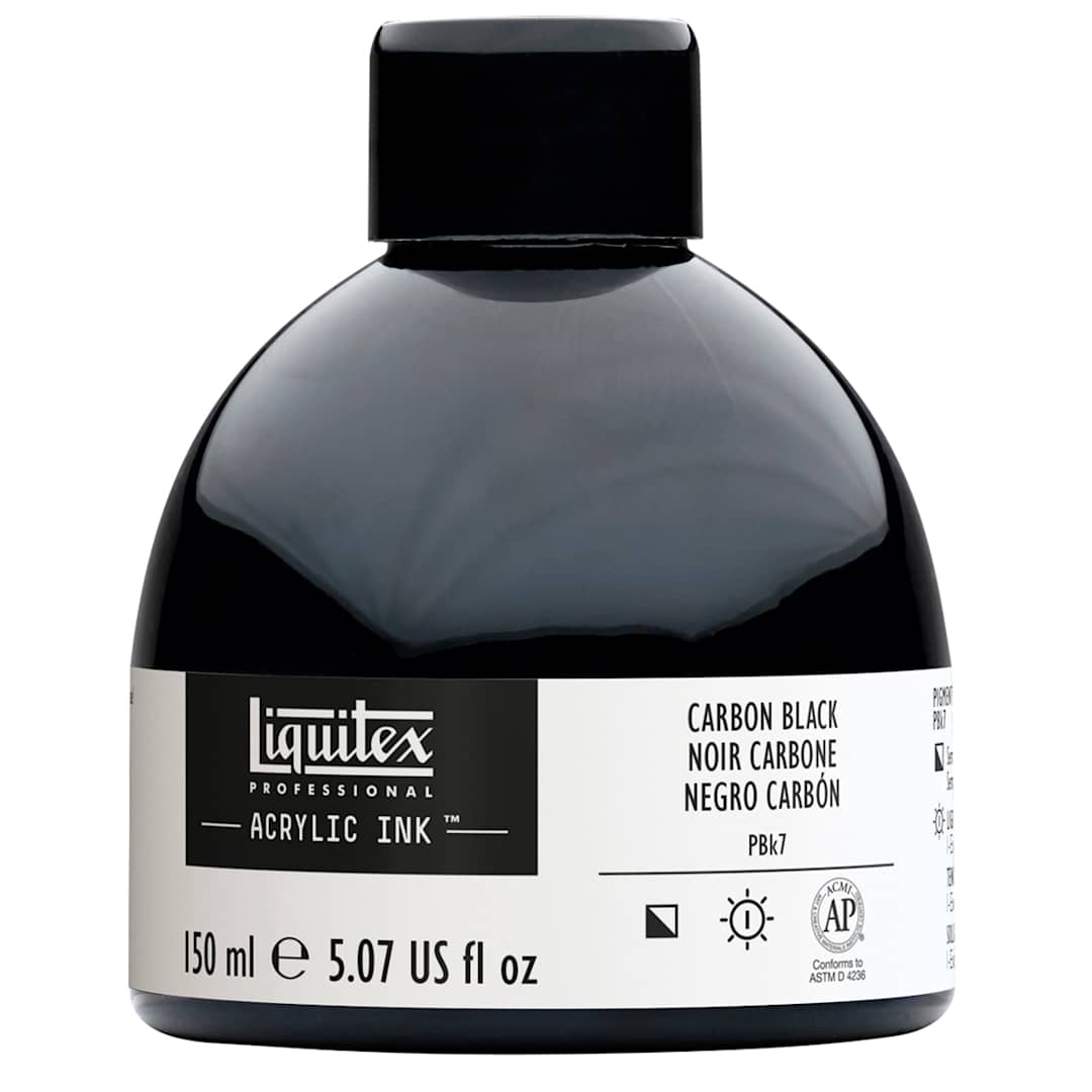 Open in modal - Professional Acrylic Ink Carbon Black