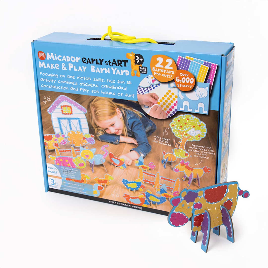 Open in modal - Make & Play 22-Piece Barnyard Set Make & Play 22-Piece Barnyard Set