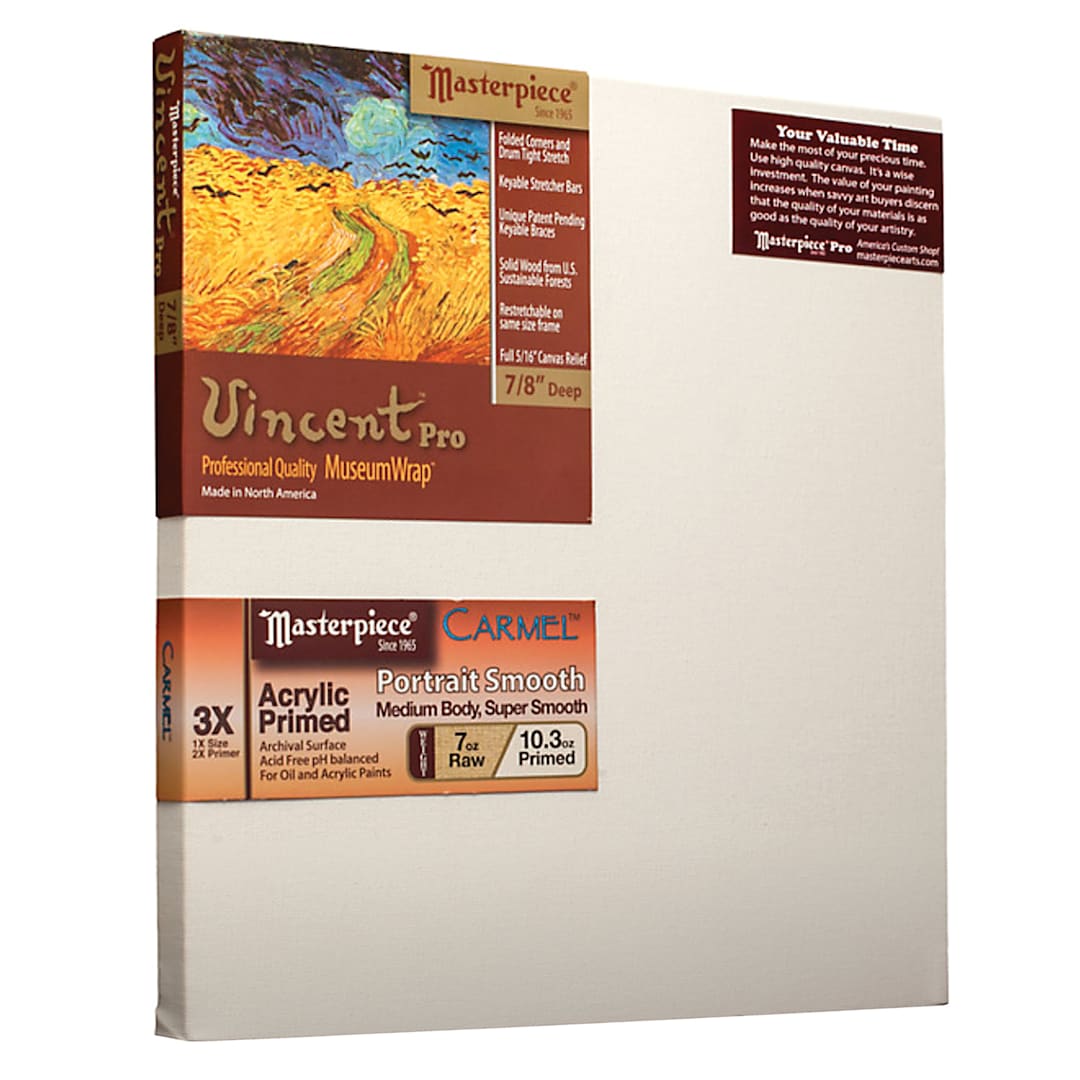 Open in modal - Masterpiece Carmel Professional Canvas, 12" x 12"