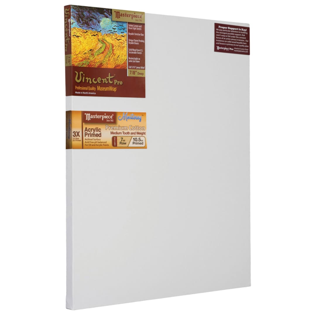 Open in modal - Masterpiece Monet Professional Canvas, 7 oz, 24" x 48"