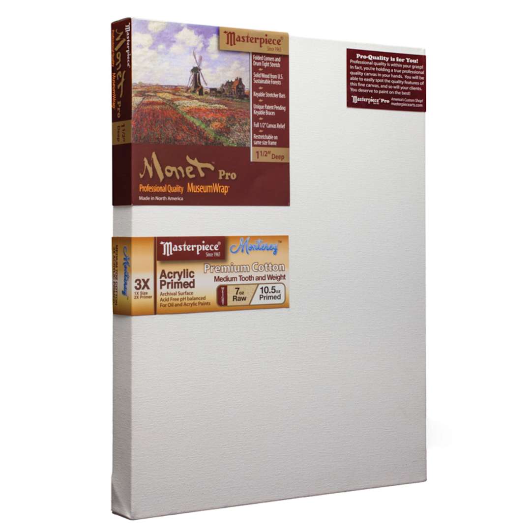 Open in modal - Masterpiece Monet Professional Canvas, 7 oz, 10" x 20"
