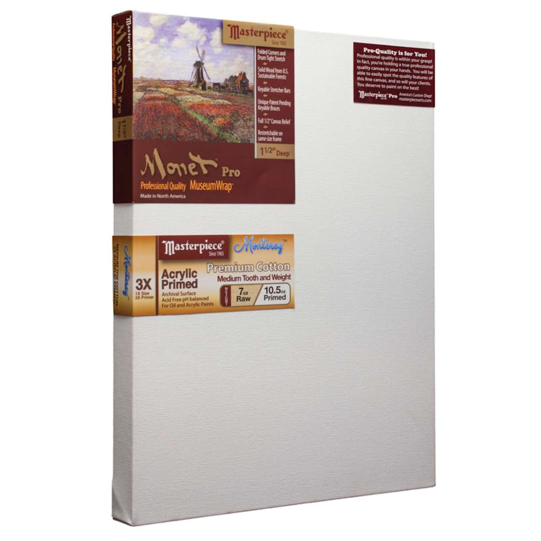 Open in modal - Masterpiece Monet Professional Canvas, 7 oz, 20" x 32"