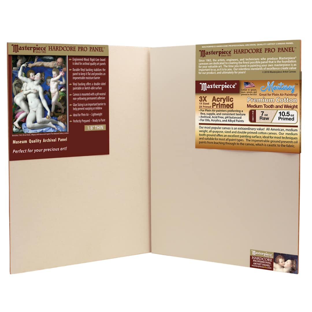 Open in modal - Masterpiece Professional Canvas Panel, 14" x 18"