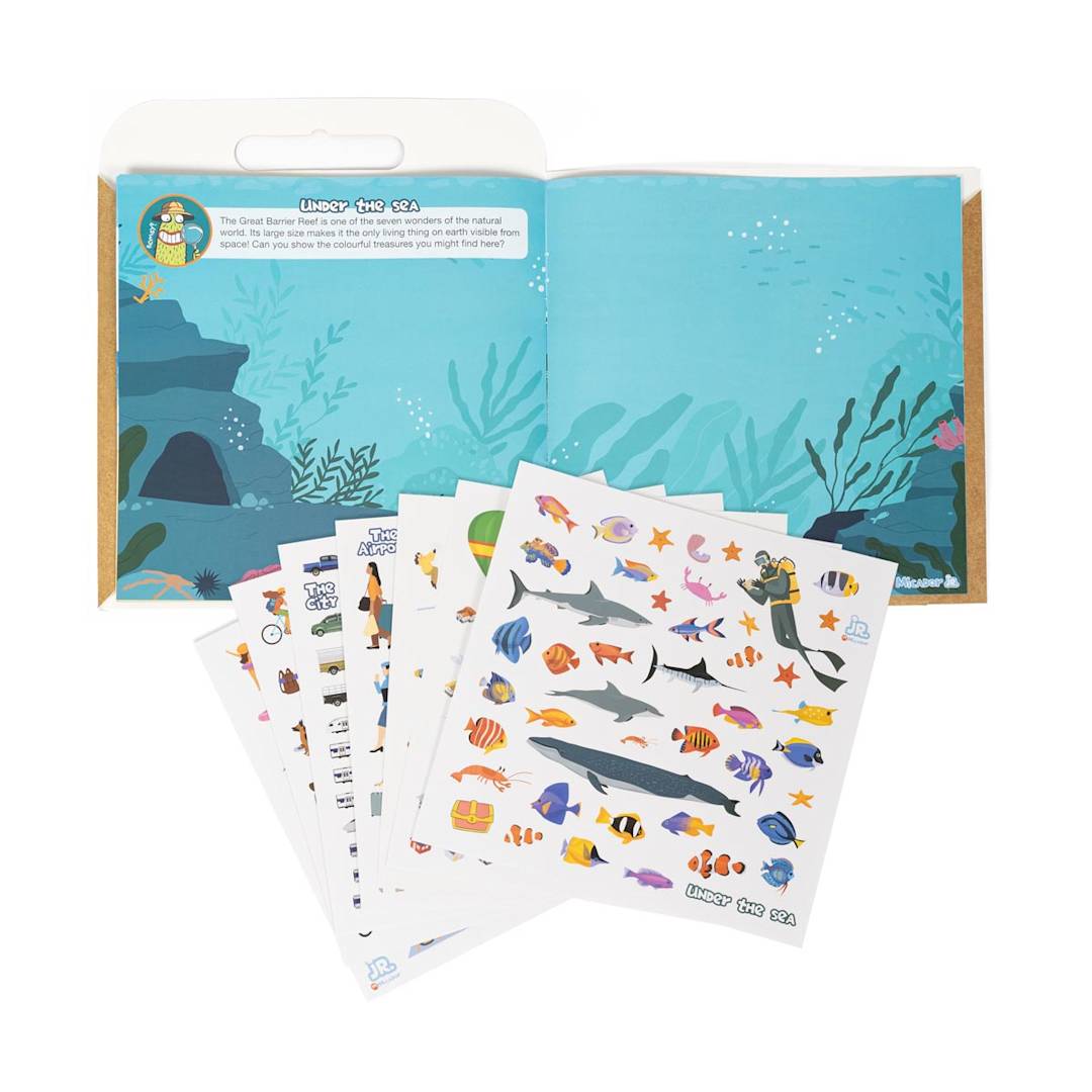 Open in modal - Reusable Sticker Activities Travel Pack