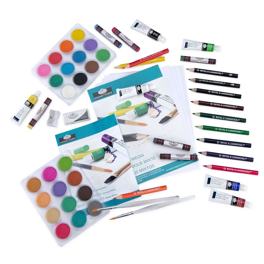 Open in modal - Mixed Media Art Set 73-Piece Set