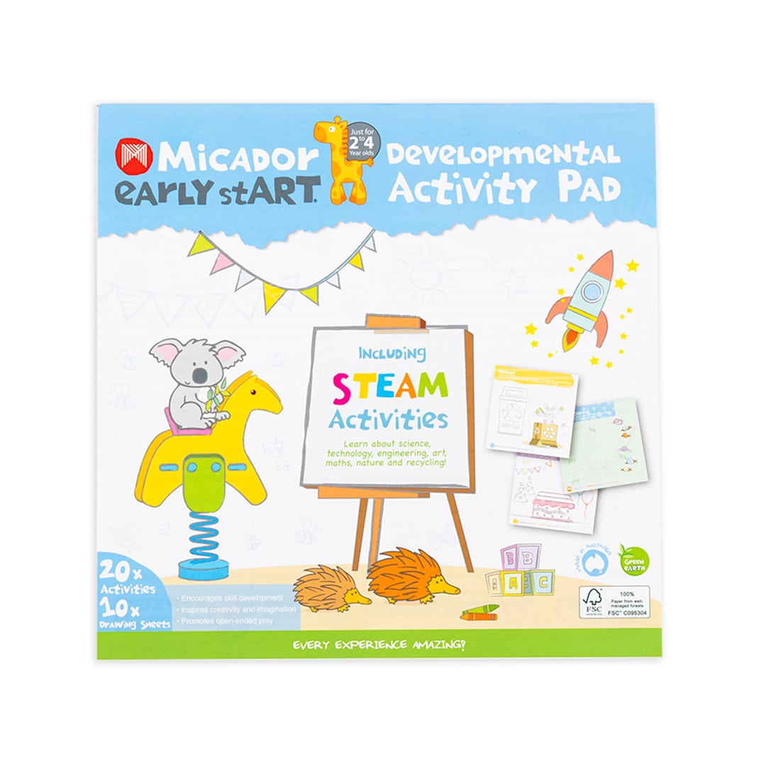 Open in modal - Micador early stART Activity Pad, 8.27" x 8.27"