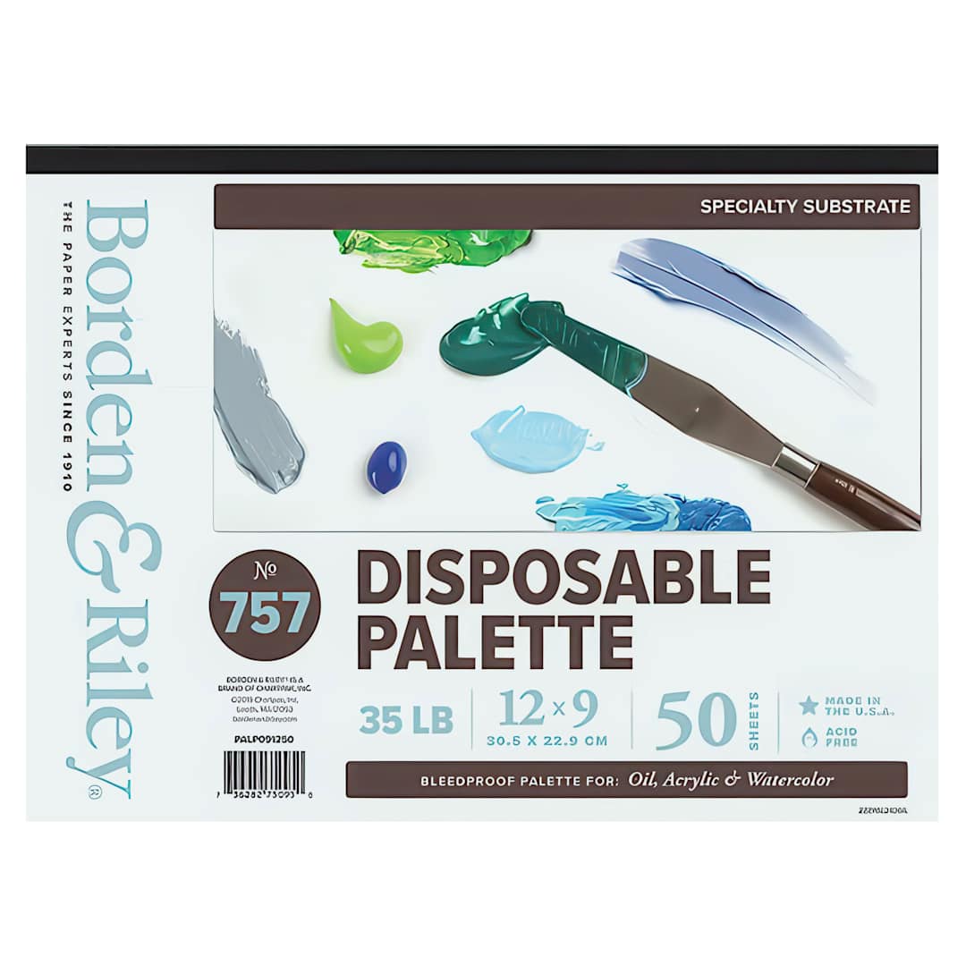 Open in modal - Borden & Riley Palette Paper - 9" x 12", 50 Sheets