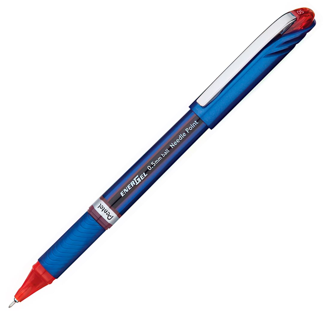 Open in modal - Pentel EnerGel-X Retractable Liquid Gel Pen - Blue, Medium, 0.7 mm