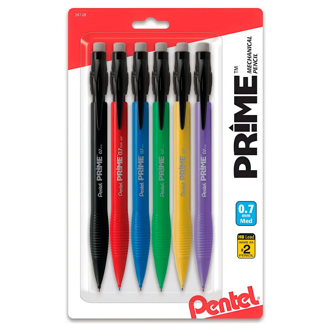 Open in modal - PENTEL MECH PNCL PRIME ASST CLR 6CD