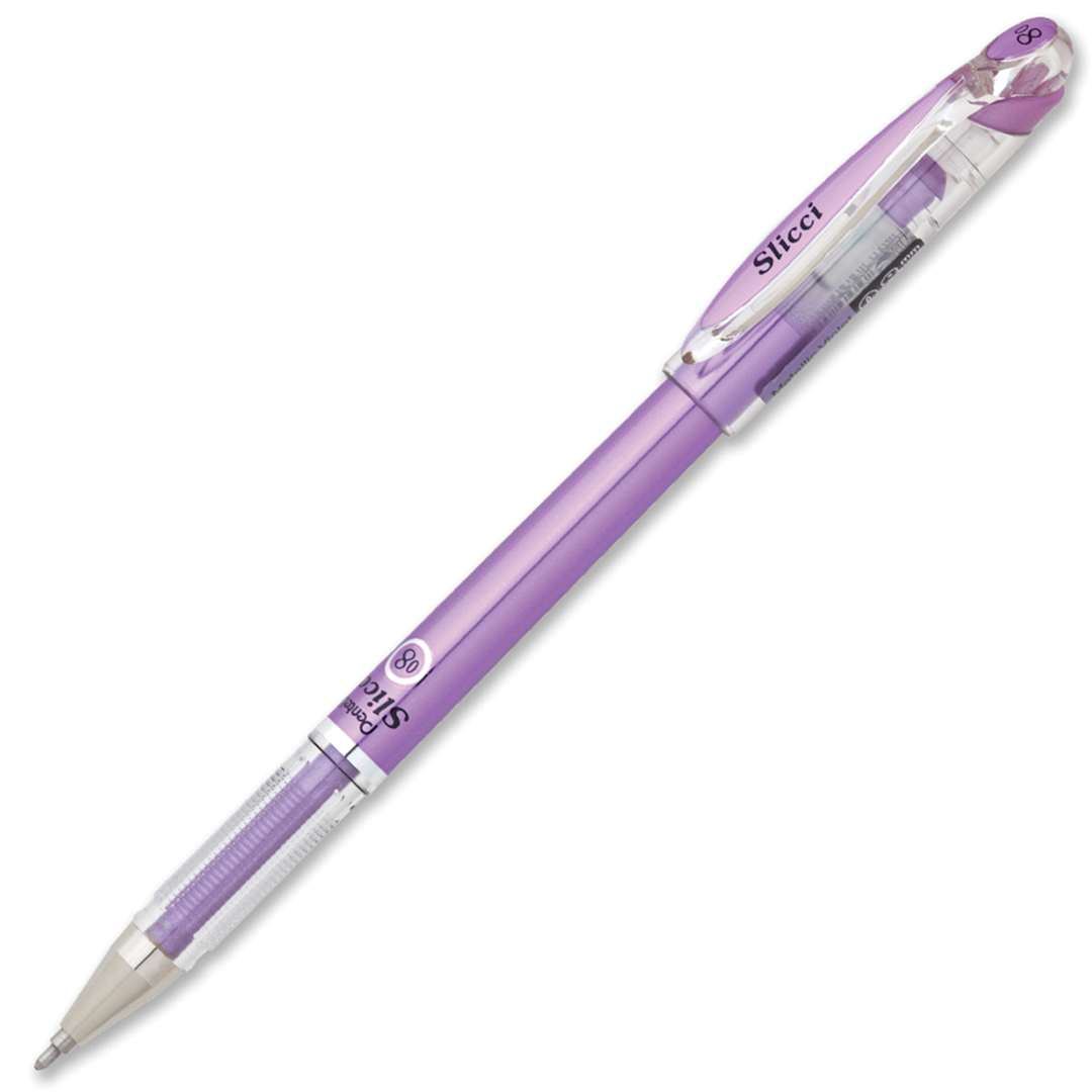Open in modal - Slicci Metallic Gel Pen Violet