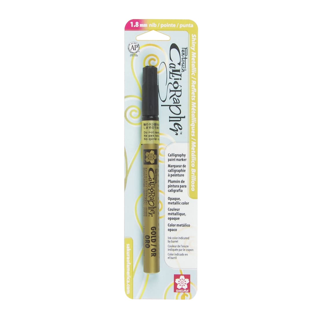 Open in modal - Pentouch Calligrapher Pen Gold - Peggable