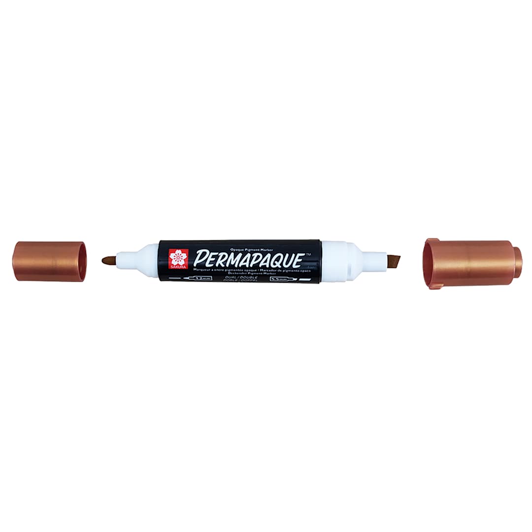 Open in modal - Permapaque Fine Point Opaque Paint Marker Metallic Bronze