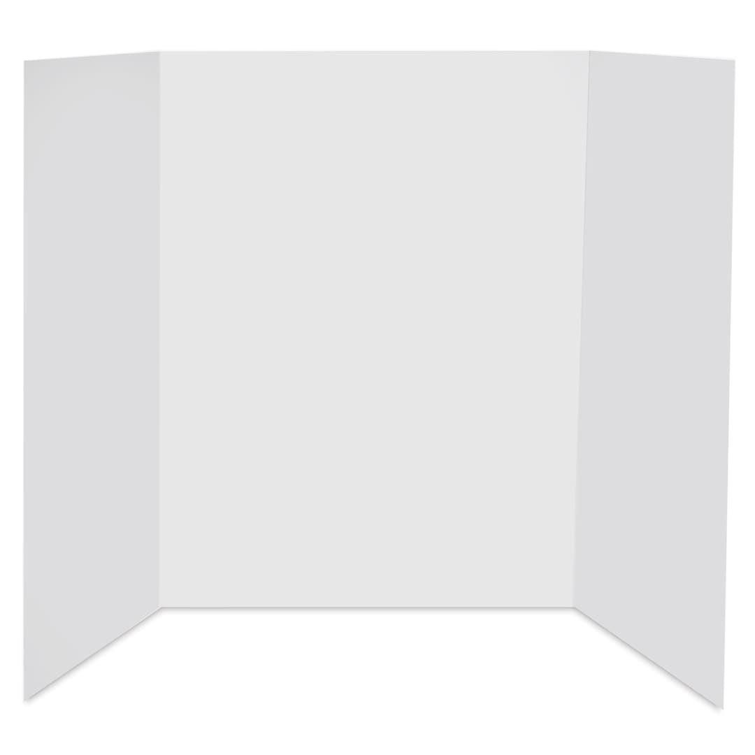 Open in modal - Guide-Line Tri-Fold Foam Display Board 3/16" x 24" x 18"