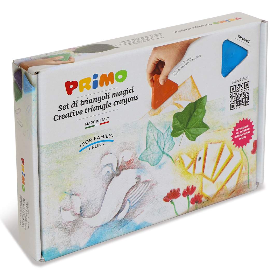 Open in modal - Wax Triangle Crayon Activity Kit 14-Piece Kit