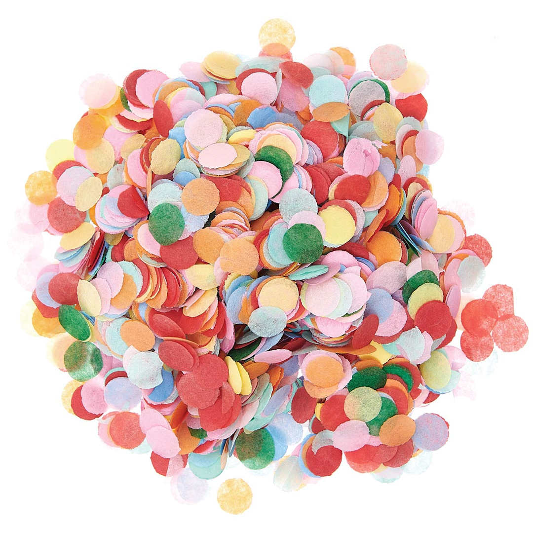 Open in modal - Tissue Paper Confetti Round - Multi-Color