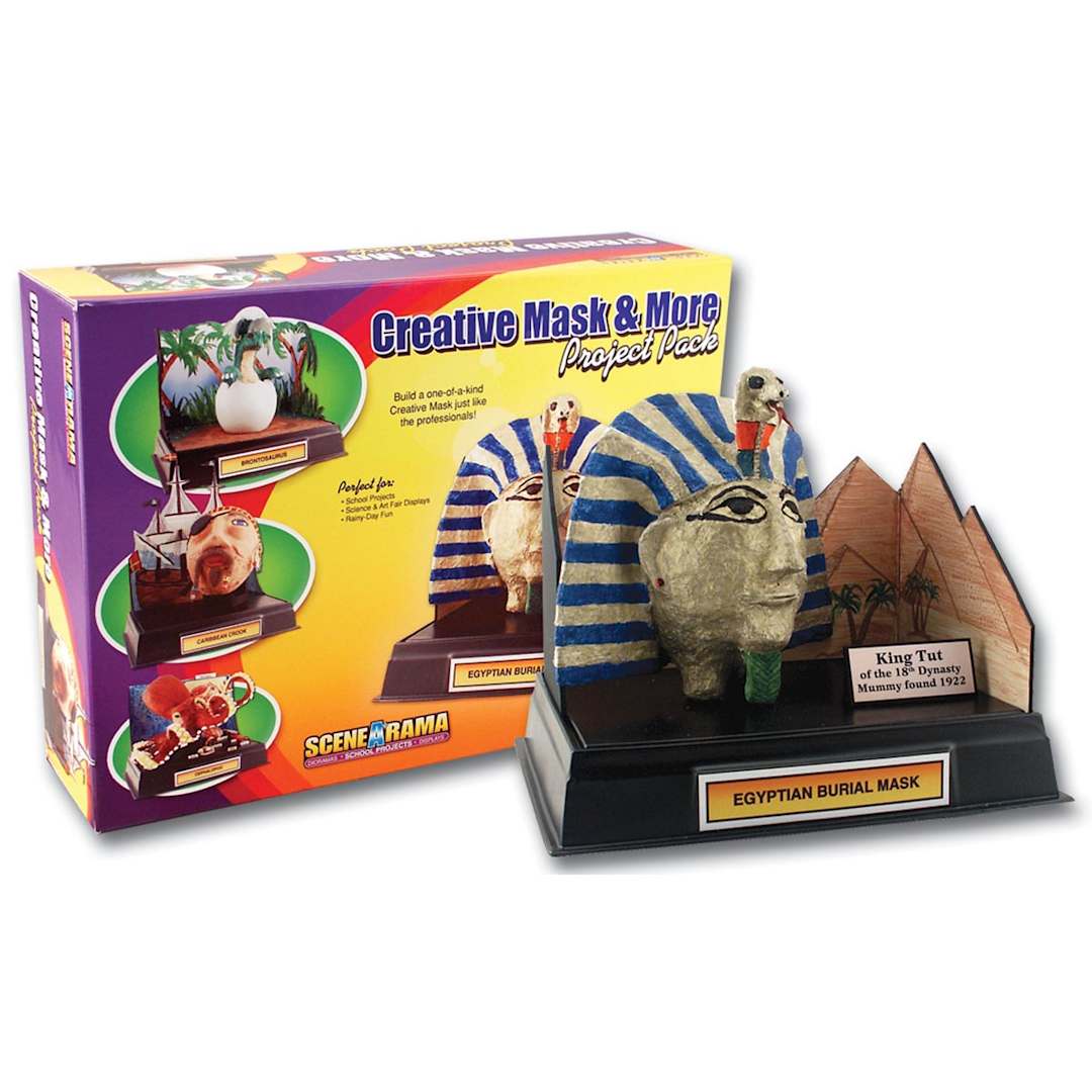 Open in modal - Scene-A-Rama Project Packs Creative Mask & More Kit Science Project
