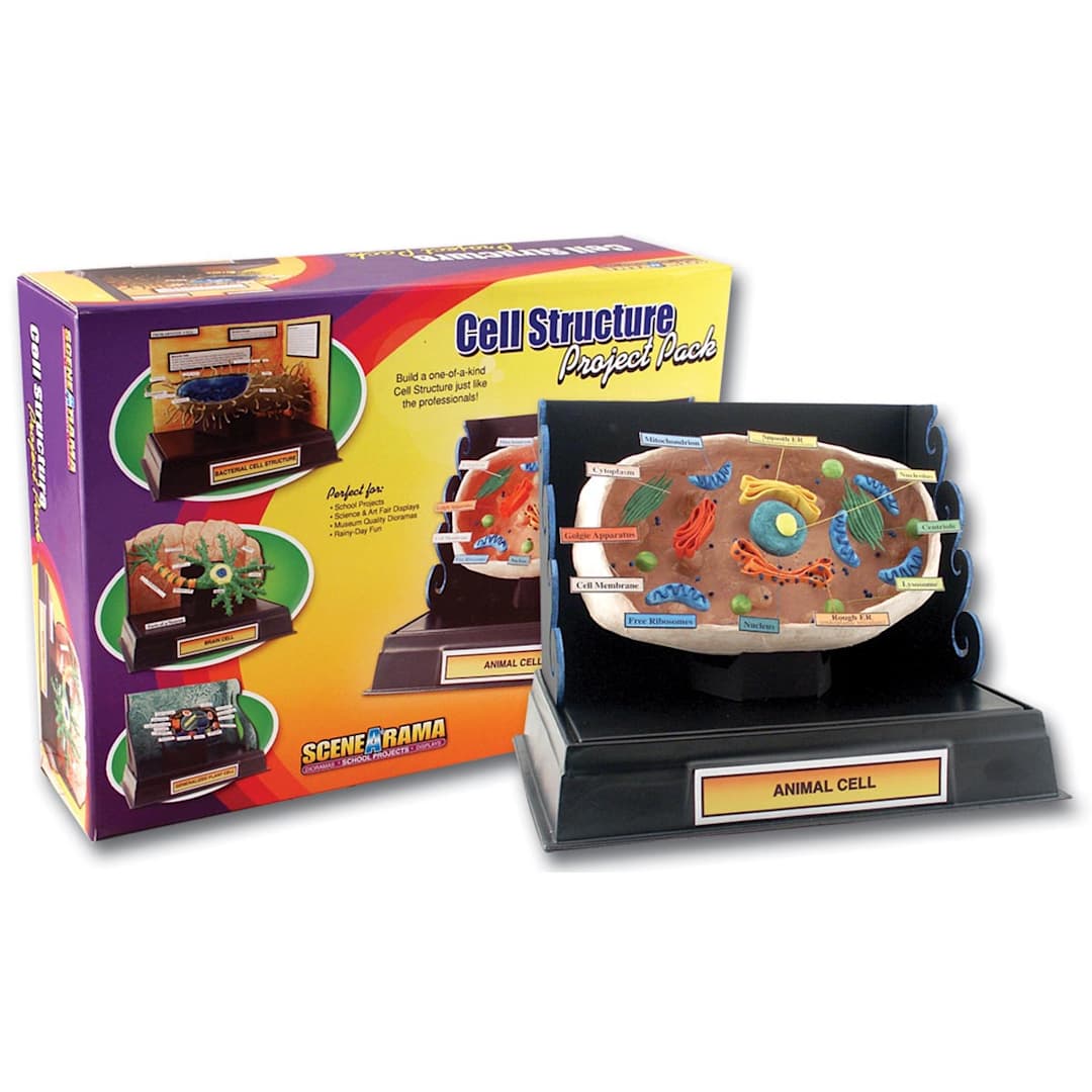 Open in modal - Scene-A-Rama Project Packs Cell Structure Kit Science Project