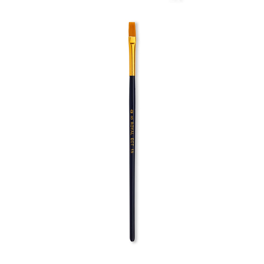 Open in modal - Royal Brush School Grade Brush, Golden Taklon Shader, 8
