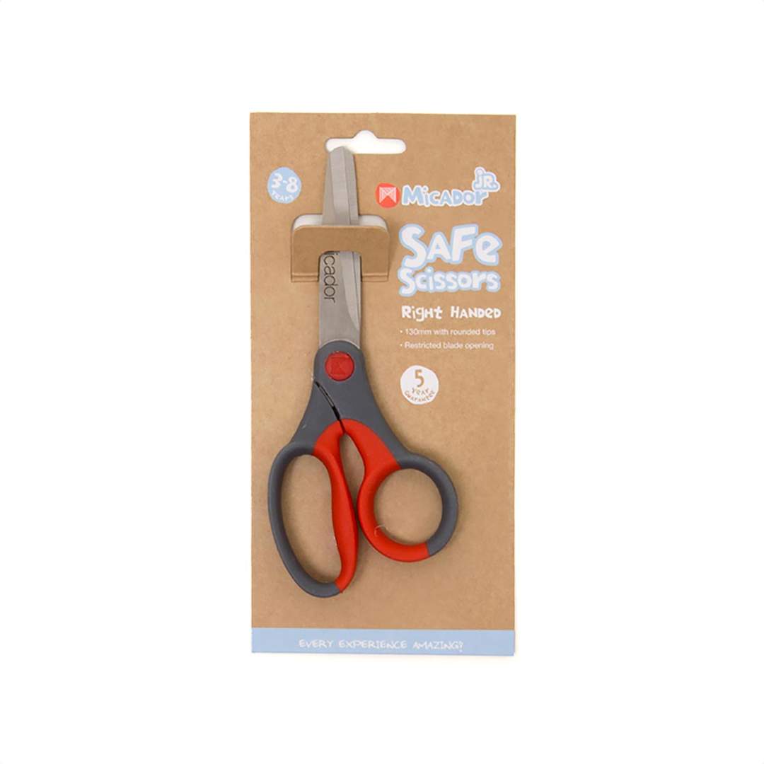 Open in modal - Safe Scissors Red - Right-Handed