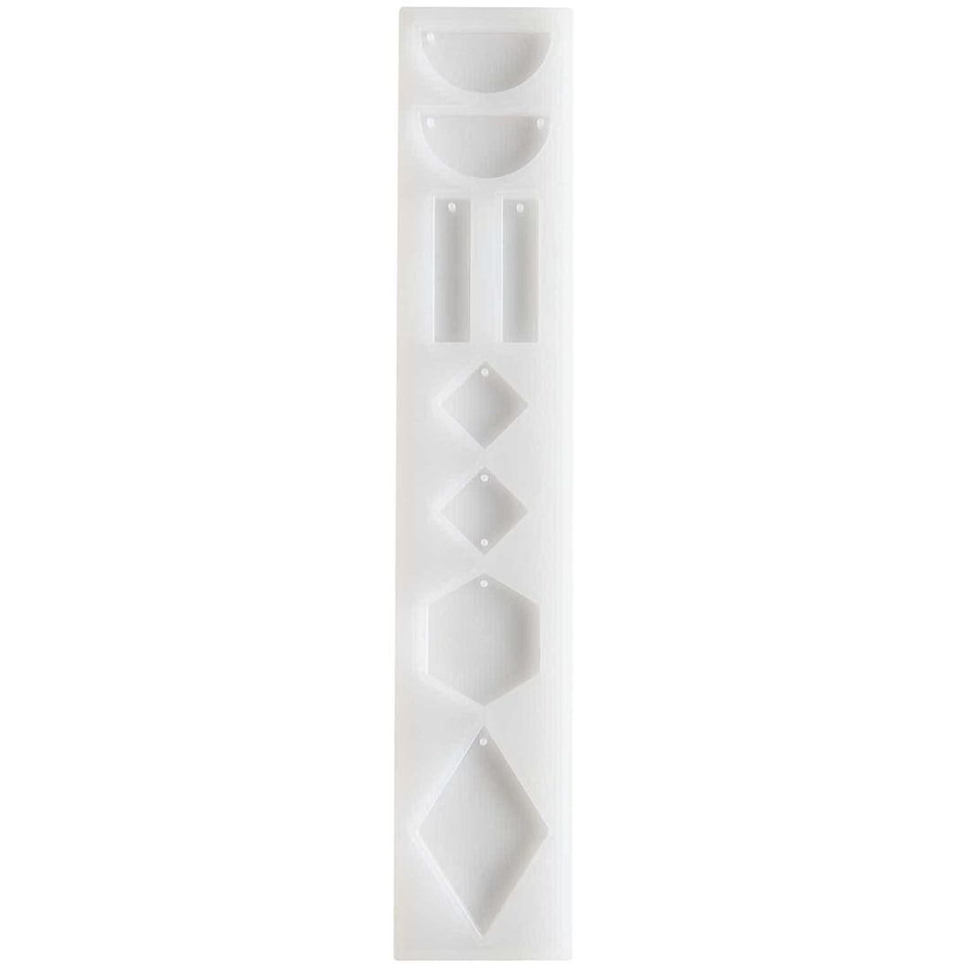 Open in modal - Silicone Molds Pendants Geometric - Outer Mould 4 x 21.5 cm