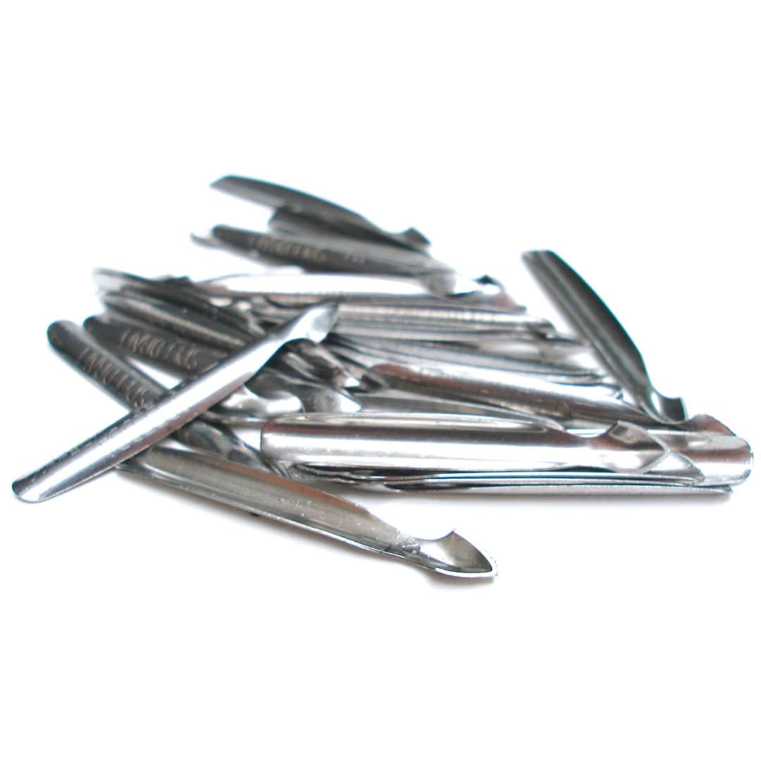 Open in modal - Scratch Knife Nibs #112 Flat Nib